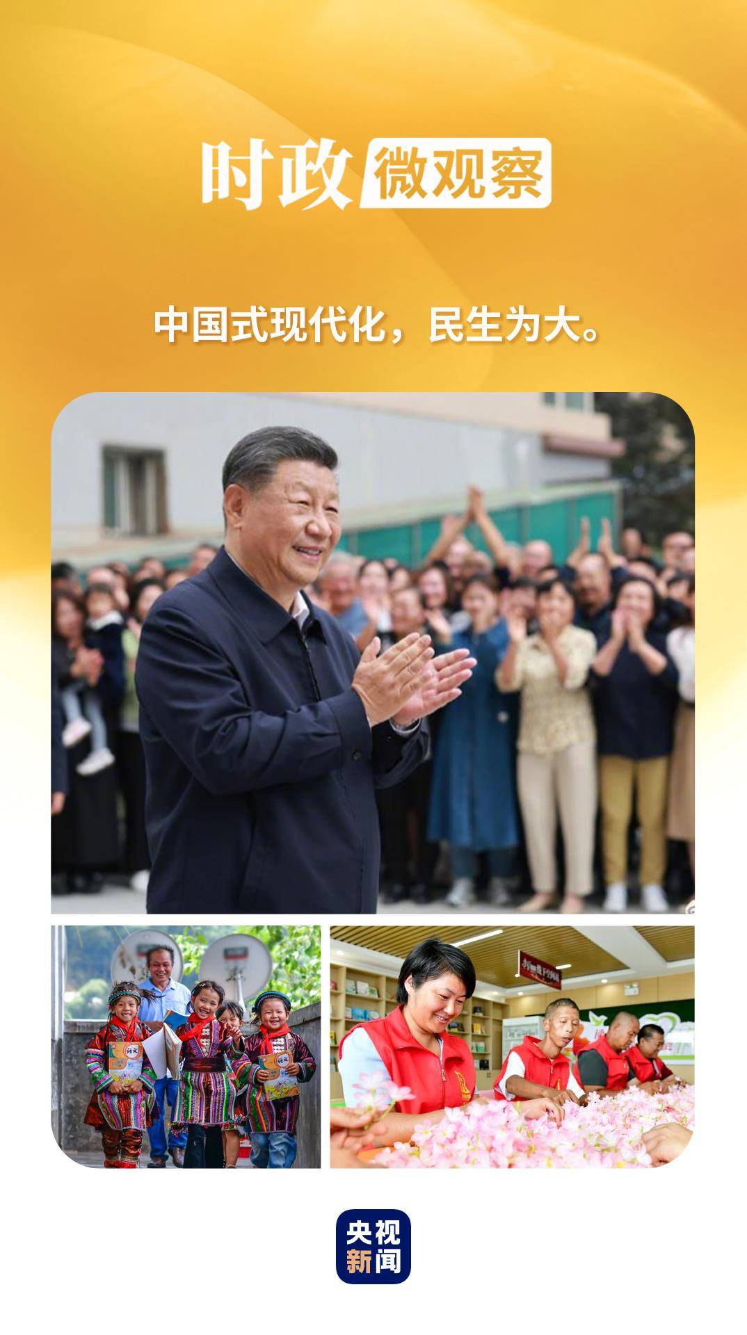 时政微观察丨民生无小事,枝叶总关情