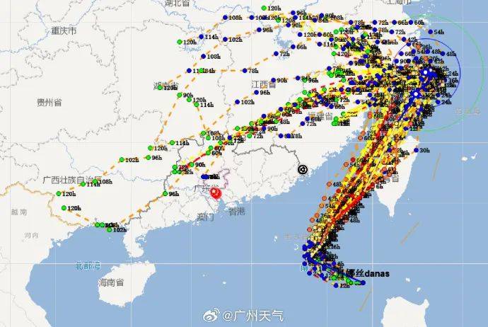 台风要折回广东!广州紧急提醒:今天体感将到40℃