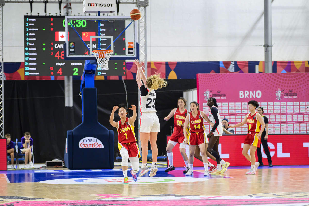 63分惨败!U19女篮世界杯-中国队不敌加拿大3连败