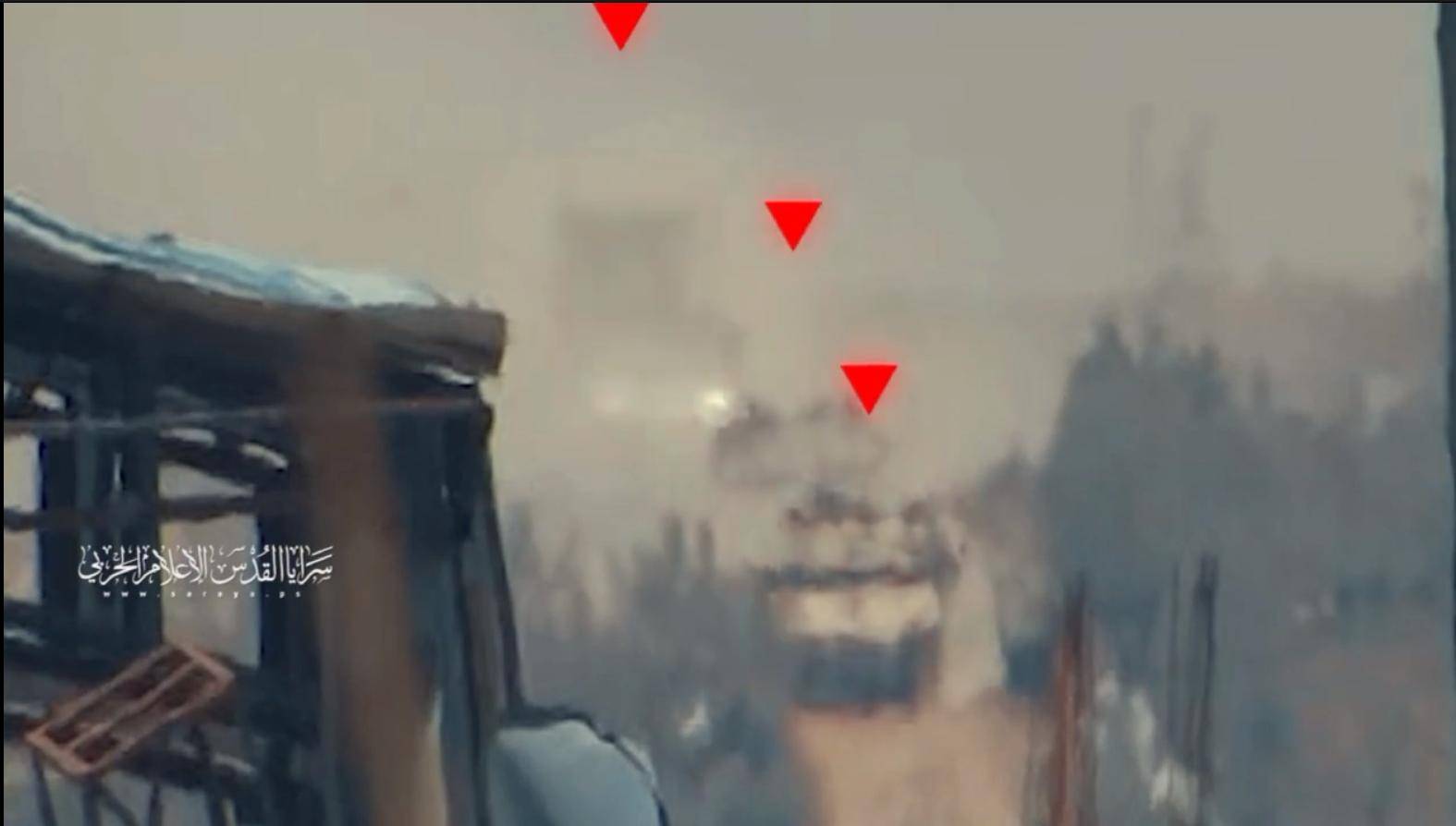 温压弹深夜凌空爆炸，以色列要打，敢死队奉陪到底：炸弹突袭坦克