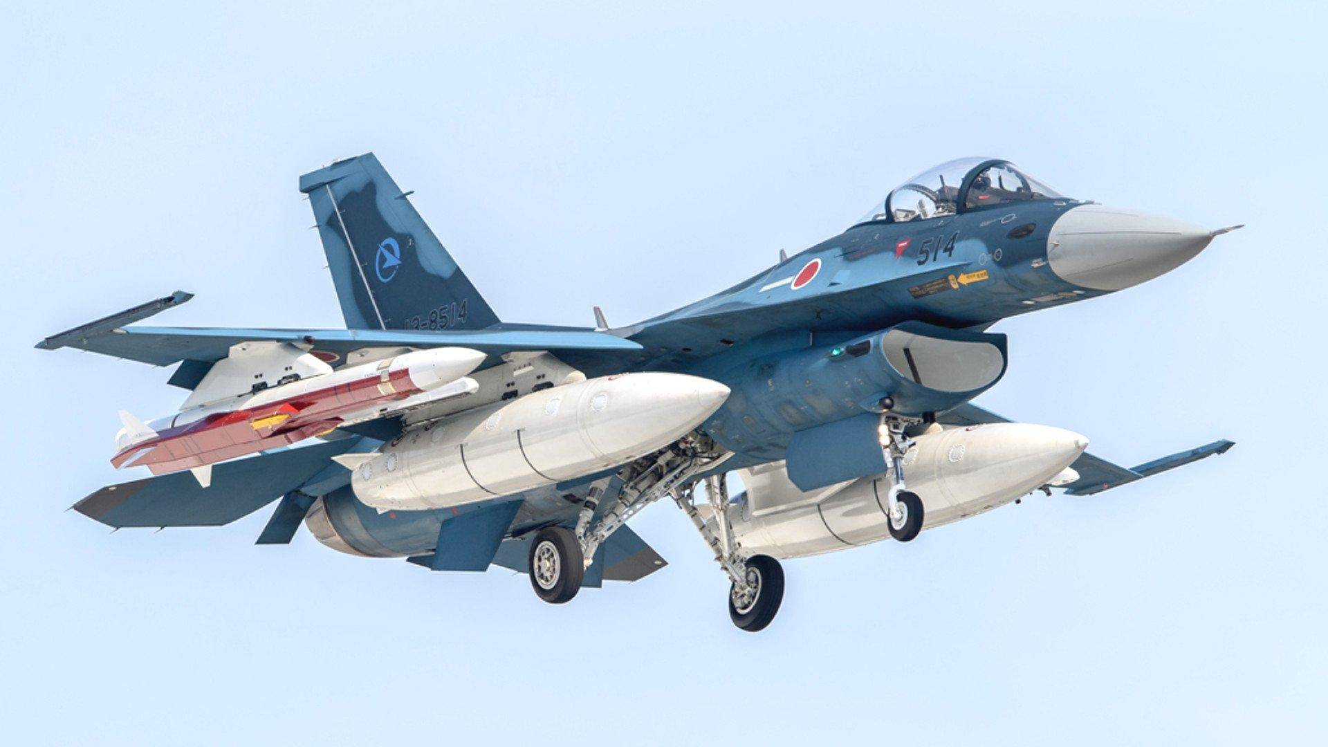 钓鱼岛上空演练偷袭中国航母,日本自卫队传来噩耗:F-2战机坠海