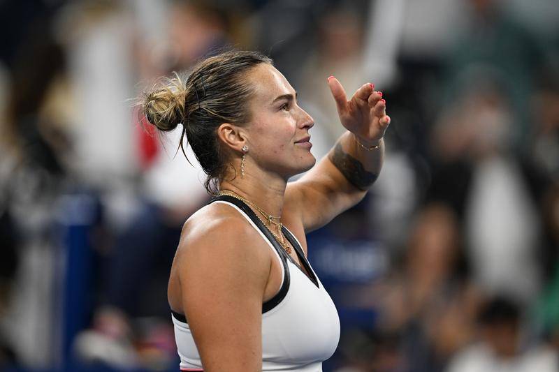 美网:萨巴伦卡收退赛礼连续五年进四强 下轮对阵佩古拉