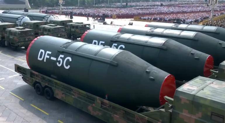 东风-61实现环绕世界打击飞行?美媒:中国洲际导弹数量领跑全球