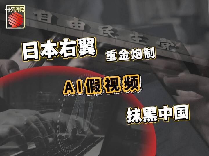 起底日本抹黑中国流水线：利用AI批量生成“中国人不文明”“反日”等内容；自2015年以来，已投入超560亿日元预算对华展开舆论抹黑